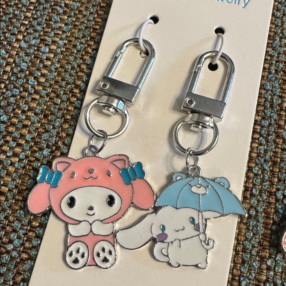 2189 Sanrio Zipper Pull & Bag Charm - Picture 2 of 3